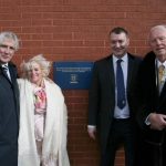 Mr & Mrs Mike & Denise Harland. The LUFC Crest benefactor's