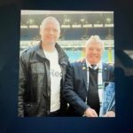 Stix long service presentation from our fantastic Irish supporter, Trevor