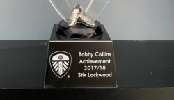 Proud day for me, The Bobby Collins Award