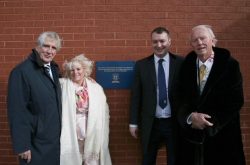 Mr & Mrs Mike & Denise Harland. The LUFC Crest benefactor’s